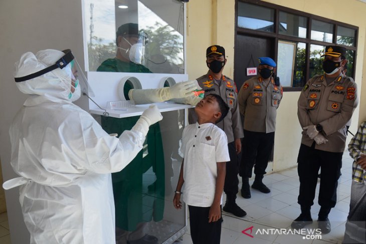 SWAB ANTIGEN HUT BHAYANGKARA POLRI DI ACEH