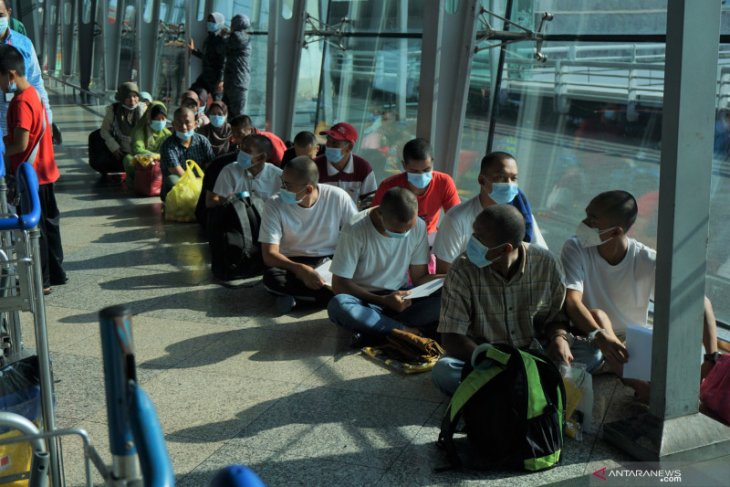 Sebanyak 131 pekerja non prosedural Indonesia dipulangkan dari Malaysia