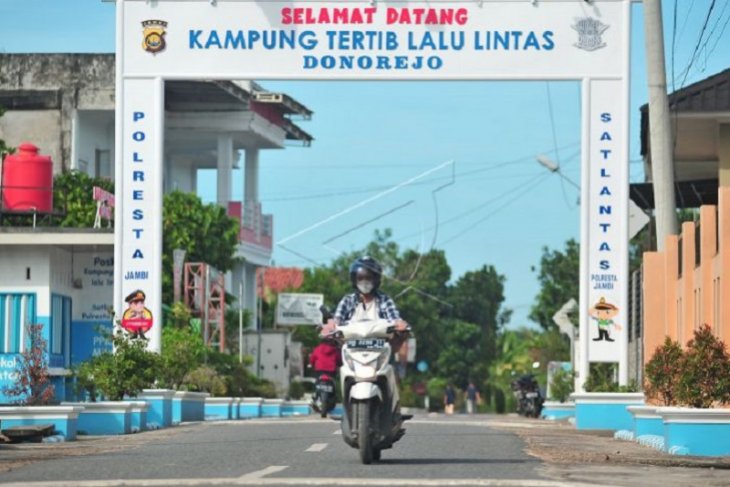 Kampung tertib lalu lintas di Jambi