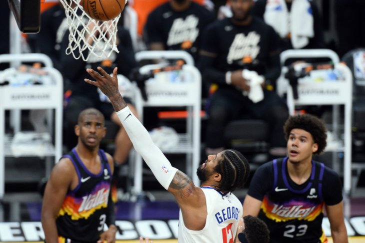 Basket NBA - 41 poin Paul George hidupkan asa LA Clippers