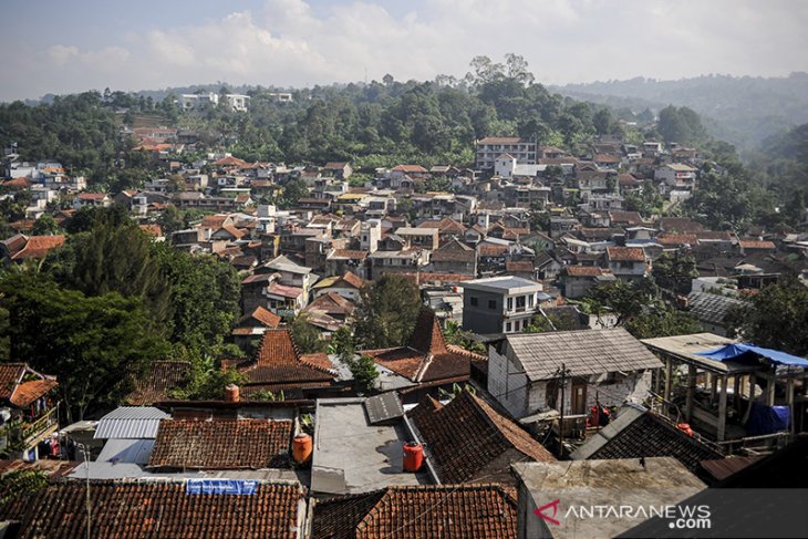 Lahan kritis di kawasan Bandung Utara 