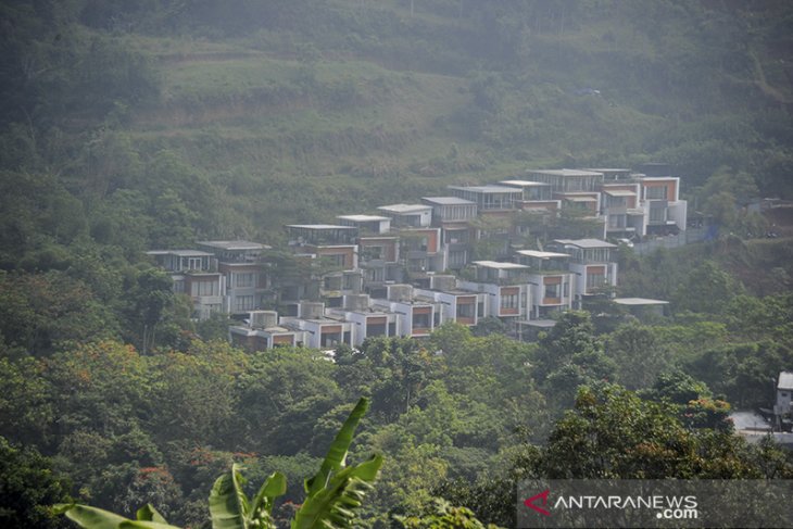 Lahan kritis di kawasan Bandung Utara 