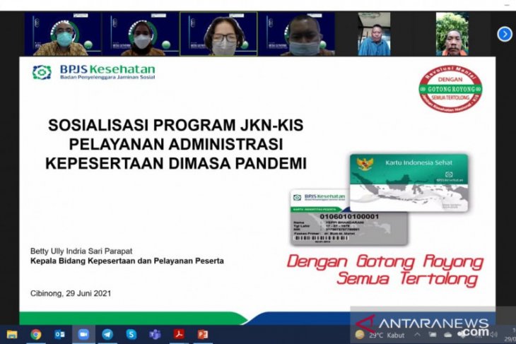 BPJS Kesehatan Cibinong hindari layanan tatap muka selama pandemi