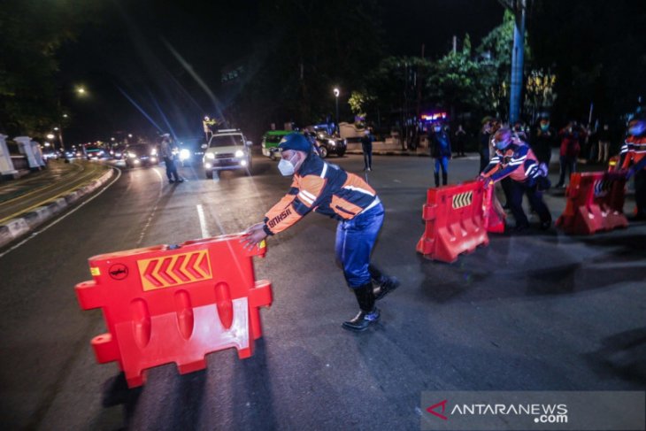 Kota Bogor berlakukan kebijakan penyekatan total kendaraan bermotor