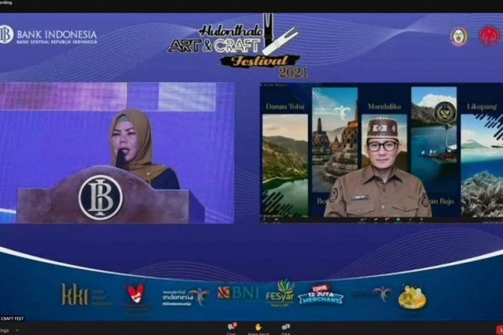Sandiaga Uno dorong artisan Gorontalo cetak peluang pasar digital