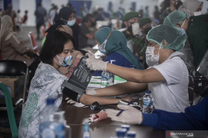 70,4 juta vaksin gratis telah terdistribusi ke seluruh Indonesia