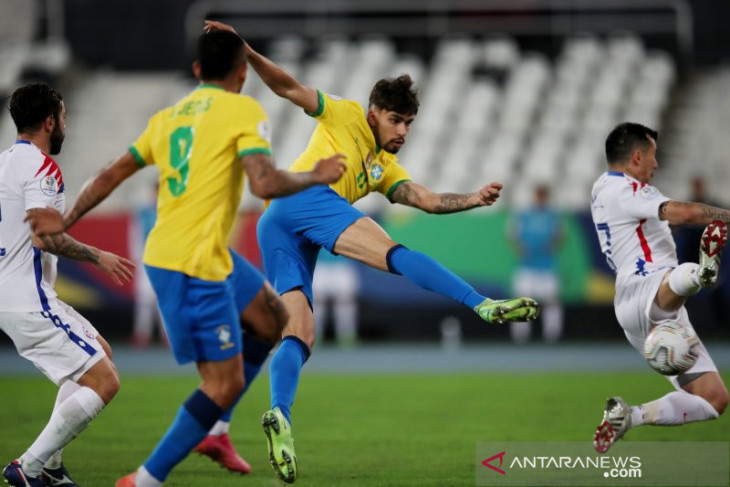 Gol Lucas Paqueta antarkan Brazil ke semifinal Copa America