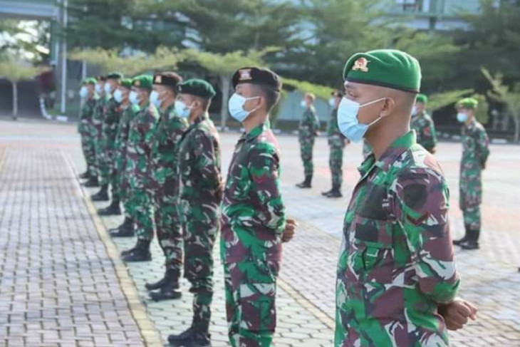 Pangdam Tanjungpura lepas 84 personel Apter berangkat ke Papua