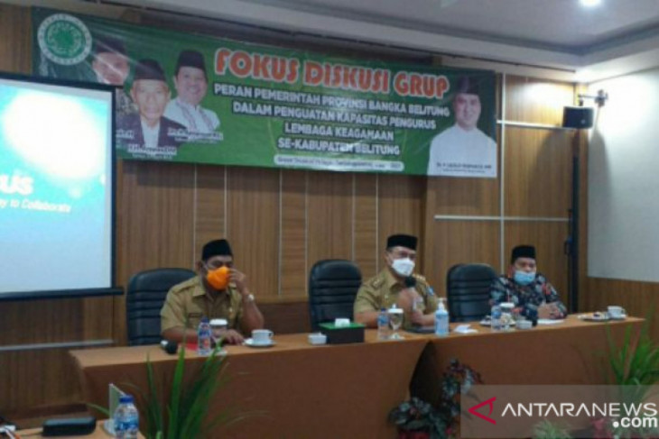 MUI Belitung gelar diskusi penguatan kapasitas pengurus lembaga keagamaan