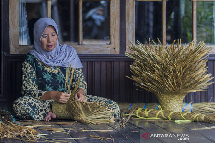 Produksi Kerajinan Purun Menurun Akibat Alih Fungsi Lahan