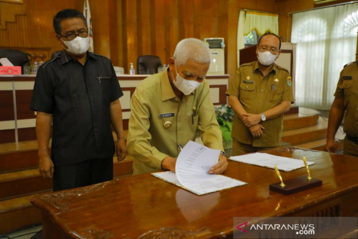 DPRD Asahan setujui pertanggungjawaban APBD Asahan 2020 jadi perda
