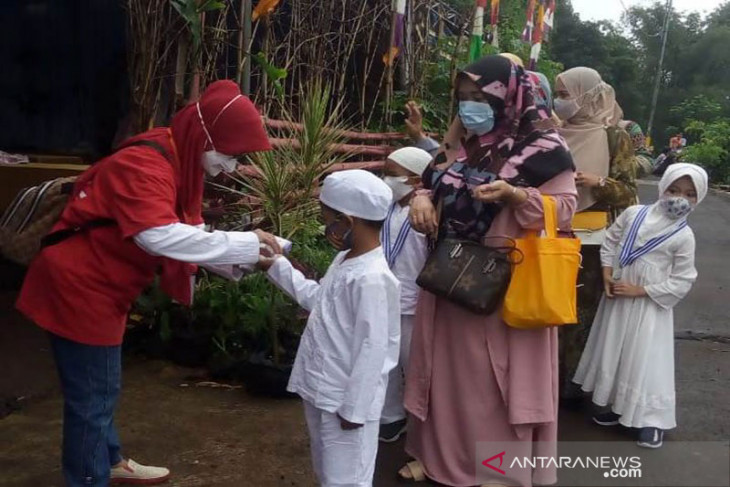 PMI Cisarua lakukan edukasi pentingnya protokol kesehatan