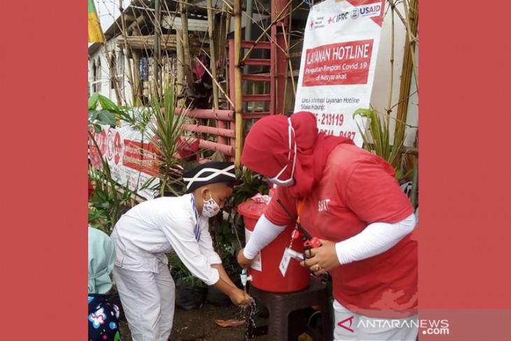 PMI Cisarua lakukan edukasi pentingnya protokol kesehatan