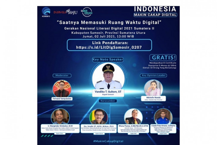 Kementerian Kominfo gelar Literasi Digital di Samosir