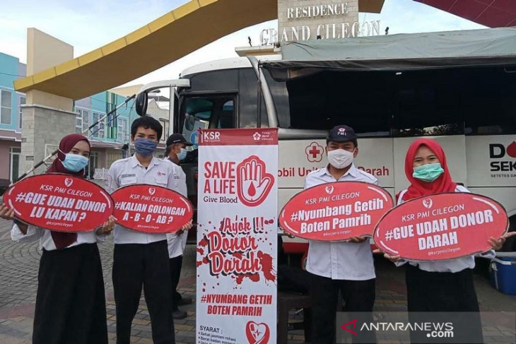 PMI Cilegon Sosialisikan Pentingnya Donor Darah di Masa Pandemi