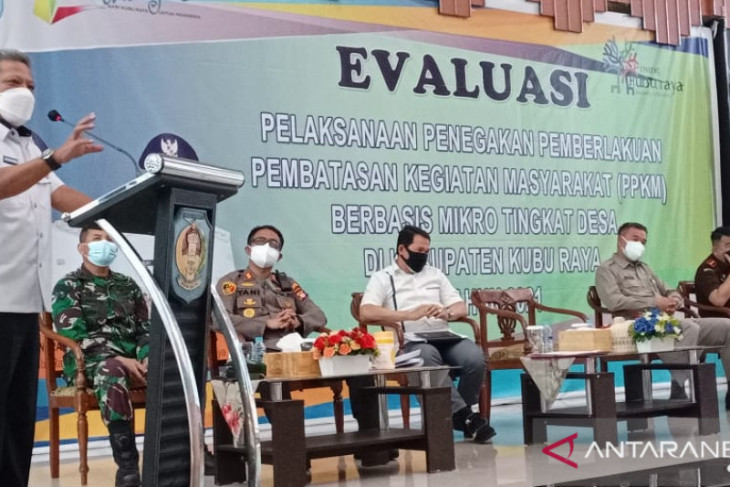 Bupati Kubu Raya instruksikan percepatan vaksinasi COVID-19 - ANTARA News Kalimantan Barat - Vimarsana News