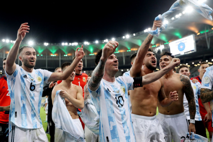 Tekuk Brazil satu gol, Argentina juara Copa America 2021