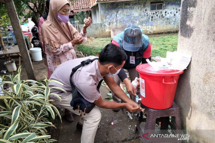 PMI Sukabumi didukung USAID dan IFRC memberikan edukasi PHBS