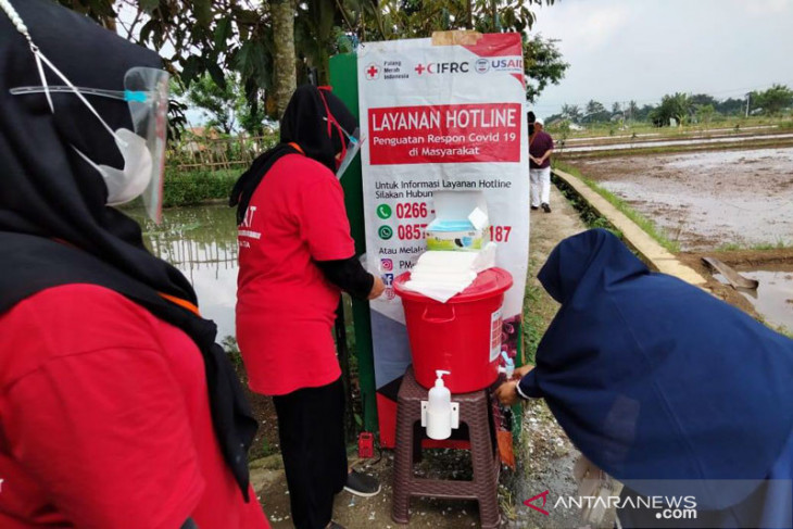 PMI Sukabumi didukung USAID dan IFRC memberikan edukasi PHBS