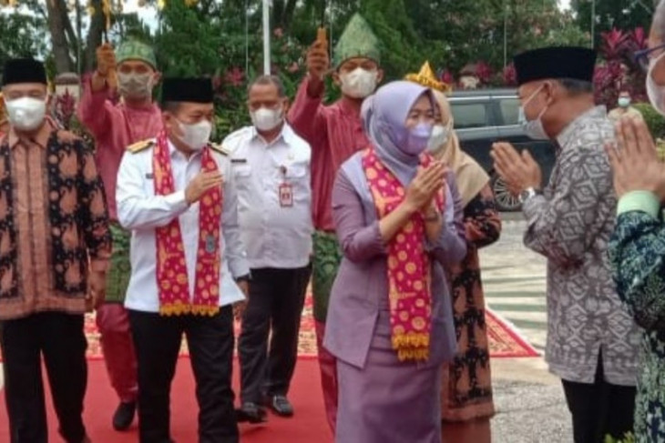 Pj Bupati Merangin sambut kunker Gubernur Jambi Al Haris ke Merangin
