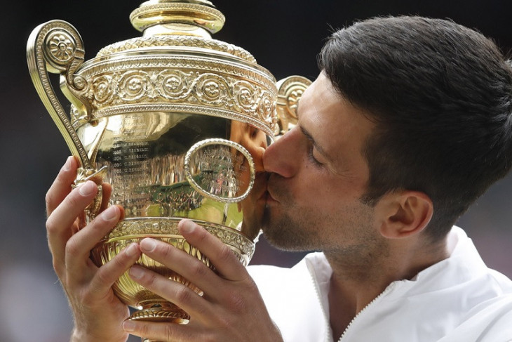 Novak Djokovic juarai Wimbledon 2021, catatkan gelar Grand Slam ke-20