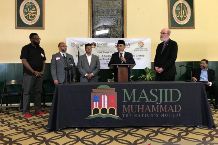 25 tokoh agama dan politik AS dukung Seruan Masjid Muhammad