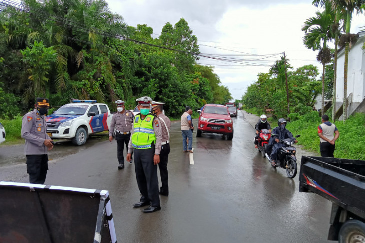 Enam titik di kota Sorong diperketat selama penerapan PPKM darurat