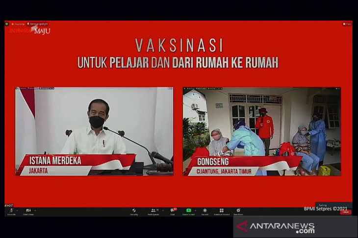 Pemerintah mulai lakukan vaksinasi COVID-19