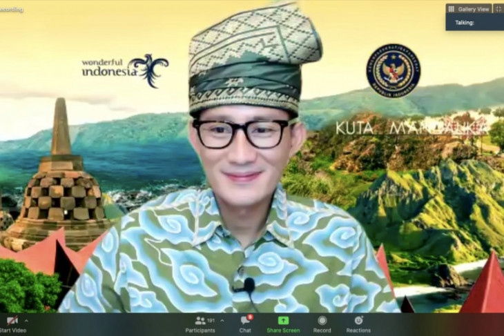 Sandiaga gandeng Perhimpunan Pelajar Indonesia promosikan parekraf