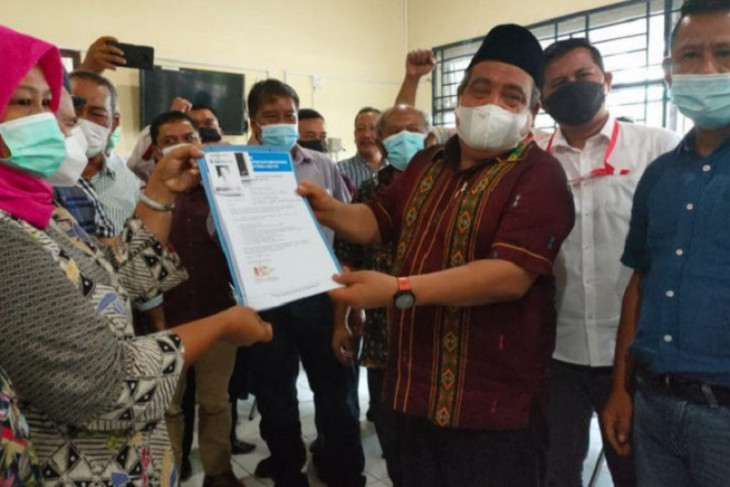 Hermansjah mendaftar sebagai calon Ketua PWI Sumut