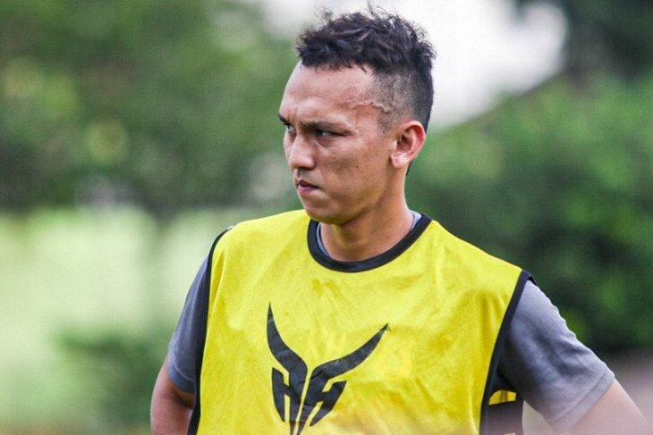 Pemain PSMS latihan mandiri selama PPKM darurat