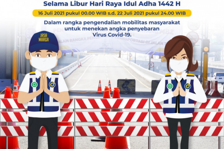 Jalan Layang MBZ ditutup dari 16-22 Juli 2021