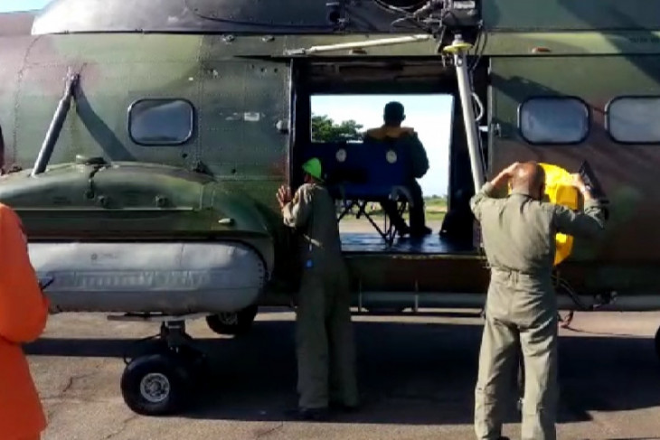 SAR - Lanud Supadio kirim heli Super Puma bantu cari KM nelayan tenggelam