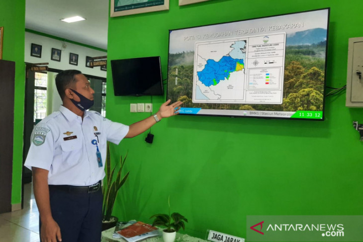 BMKG Jambi sebut suhu malam hari di Jambi lebih dingin