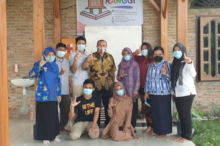 Kadis Perpustakaan Deli Serdang kunjungi Rumah Literasi Ranggi