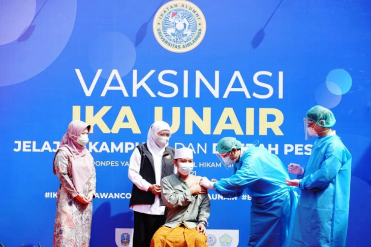 IKA UA dan Pemprov Jatim berkolaborasi percepatan vaksinasi