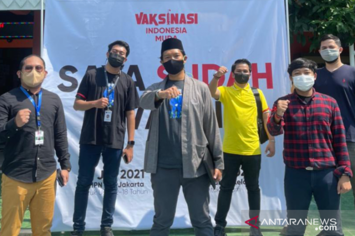 Relawan milenial targetkan 1.000 orang tervaksin pada 17-18 Juli