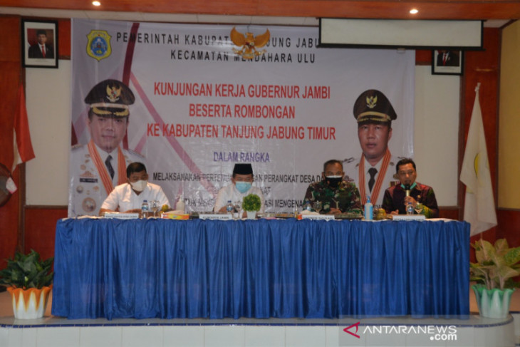 Gubernur Jambi berikan bantuan untuk korban kebakaran di Tanjab Timur