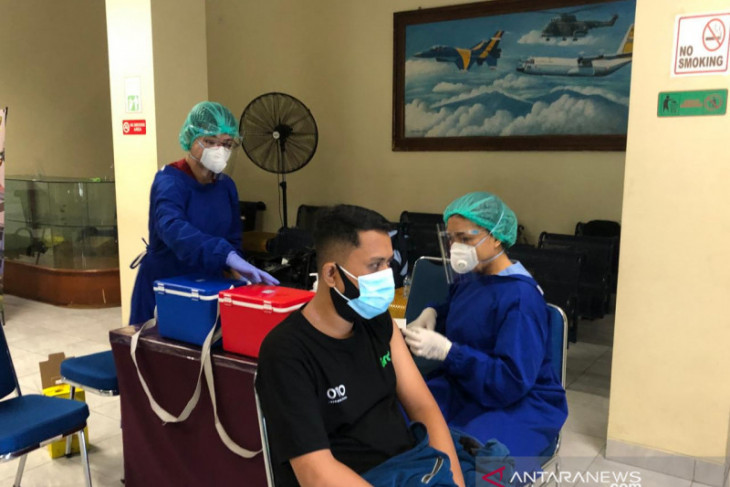 Lanud I Gusti Ngurah Rai sudah vaksinasi COVID-19 sebanyak 2.600 orang