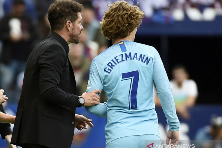 Presiden Atletico Madrid buka peluang pulangkan Antoine Griezmann
