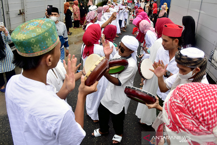 FOTO - Hadrat, Keunikan Tradisi Maluku Saat Hari Raya Idul Adha 