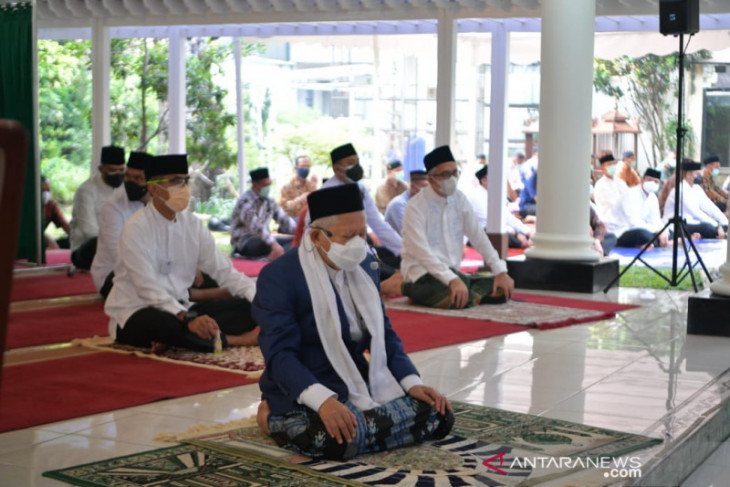Wapres lakukan Salat Idul Adha di kediaman resmi