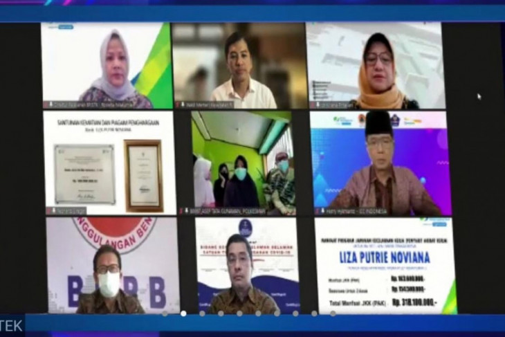 BPJAMSOSTEK serahkan santunan bagi ahli waris Nakes tangani COVID-19 begini penjelasannya