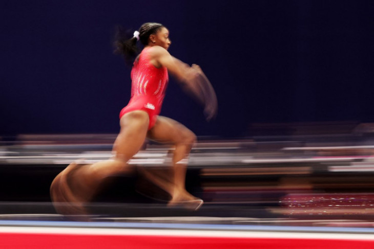 Simone Biles diberi emoji GOAT oleh Twitter