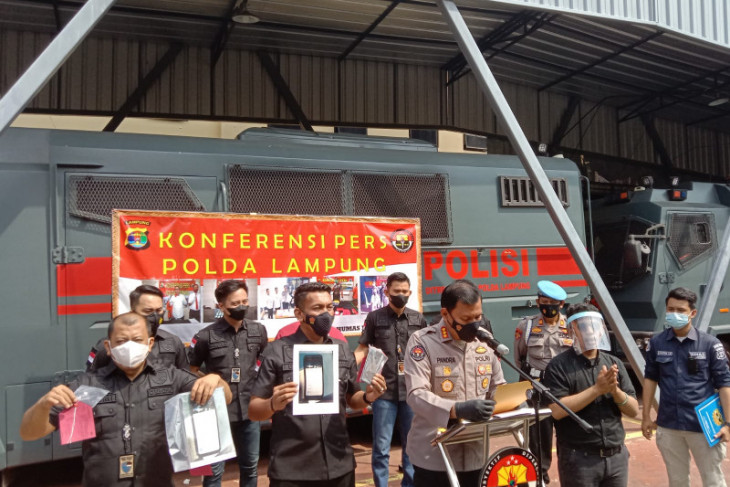 Polda Lampung tangkap oknum guru sebar video hoaks