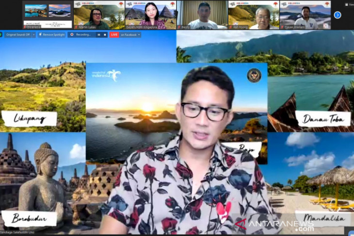 Menparekraf-KBRI ajak masyarakat Singapura untuk "road to The 10 New Bali"