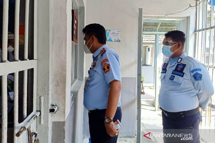 119 WBP dan tujuh petugas lapas Tanjung Pandan positif COVID-19