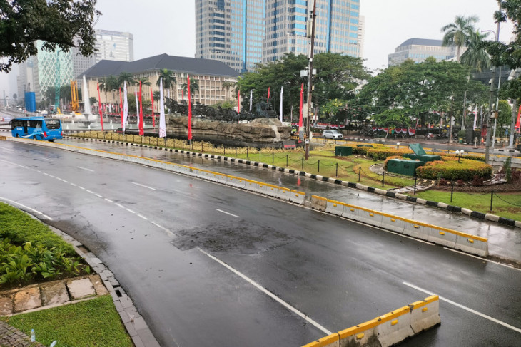 Polisi: Ojek daring dan ormas tidak ikut demo di depan Istana Negara
