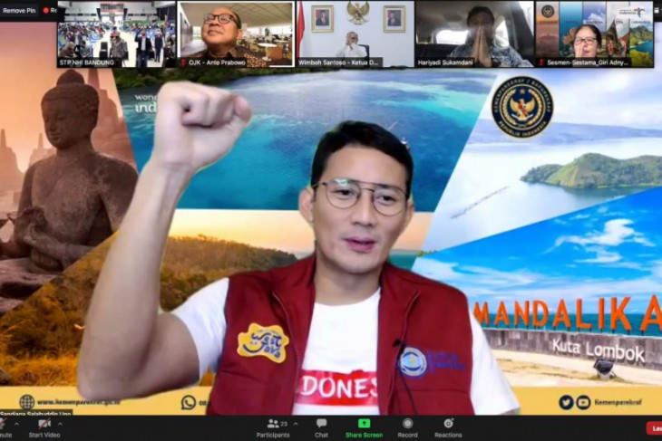 Sandiaga Inovasi adaptasi kolaborasi kunci atasi perubahan besar sektor pariwisata