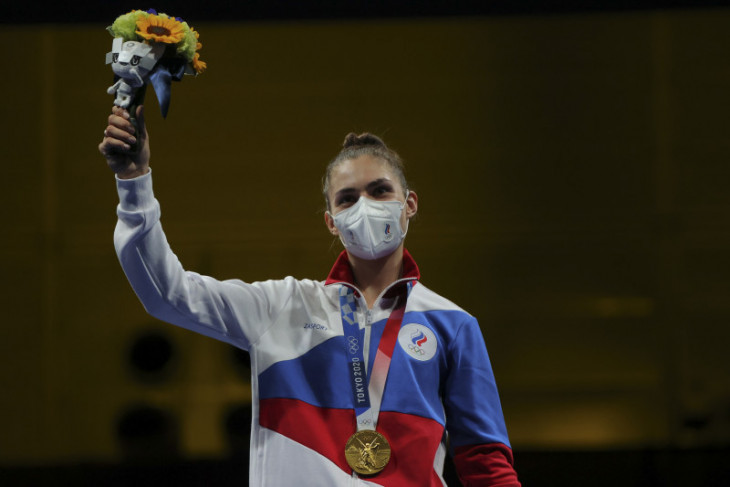 Atlet Rusia ingin lepas dari bayangan ayah usai rebut emas Olimpiade